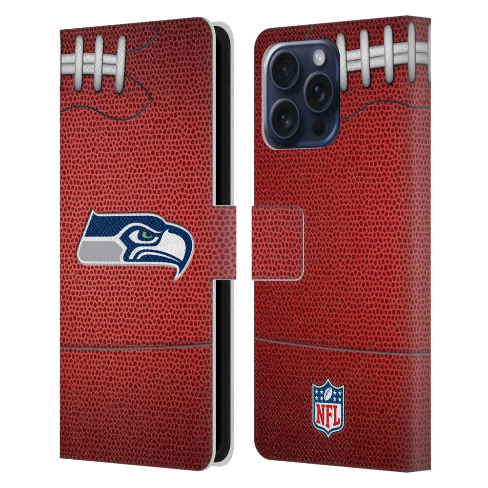 SEATTLE SEAHAWKS(NFL) シアトルシーホークス シアトルシーホークス - Football レザー手帳型 / Apple iPhoneケース 【公式 / オフィシャル】